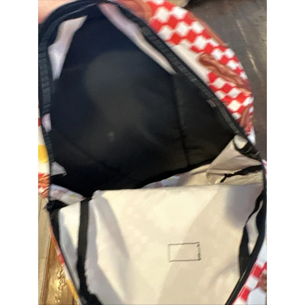 Dickies Bacon And Egg Backpack School Bag‎ Book Bag Breakfast
